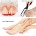 Foot Files Spa Hard Skin Removal Pedicure Care Set Callus Remover Washable Stainless Steel Double-Sides (Black and Red) Red and Black - Buy Online on GoSupps.com