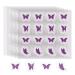 80 Pack UV Detection Stickers for Sunscreen Butterfly Pattern- Sunscreen Dots UV Stickers for Kids Adults -Waterproof Sun Protection UV Sunblock Patch SPF Sensing Spots Patches for Reapplying Reminder
