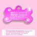 Personalized Bone-Shaped Dog & Cat Pendants - Engraved Collars | Ibera Gifts - Buy Online on GoSupps.com