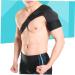 FRCOLOR 2pcs Shoulder Brace - Breathable Support Strap & Shoulder Pad | Black - Ideal for Pain Relief & Recovery - Buy Online on GoSupps.com
