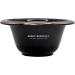Brent Berkeley Men's Professional Porcelain Shaving Bowl - Black - Perfect for Creamy Soap Foam - 105x50mm - International Shipping - Buy Online on GoSupps.com