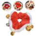 Beavorty 1Pc Christmas hair tie xmas elastic hair rope christmas seasons scrunchies christmas ponytail holders xmas scrunchies with bell holiday hair ties child coral fleece trumpet manual - Buy Online on GoSupps.com