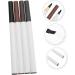 SOESFOUFU 4pcs Four Forked Eyebrow Pencil Microblading Eyebrow Pencil Cosmetic Finger Holder Protector Abs - Buy Online on GoSupps.com