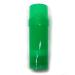 (5) Empty Clear Plastic Deodorant Containers (Green) - 2.2 Oz Cylinders