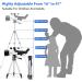 HSL Telescope for Adults & Kids - 70mm Aperture Refractor Telescope for Astronomy Beginners - Travel Telescope with Carry Bag and Adapter - Buy Online on GoSupps.com