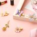 10 Pcs Rhinestone Butterfly Flower Hair Clips for Women and Girls - Handmade Metal Barrettes for Wedding - Glitter Crystal Hairpin Jewelry Accessory (Fresh Style) - Buy Online on GoSupps.com