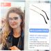 4 Pairs Healeved Glasses Replacement Legs & Repair Set | Thin Padding Screws & Clips for Men & Women - Golden Metal 14x3cm - Durable Eyewear Accessories - Buy Online on GoSupps.com