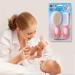 Baby Hair Brush and Comb Set for Newborns & Toddlers - Soft Goat Bristles, Ideal for Cradle Cap | Pink - Perfect Baby Registry Gift - Buy Online on GoSupps.com