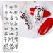 Floral Geometric Nail Art Stamping Plate Set - DIY Nail Stamp Kit (6pcs) - Buy Online on GoSupps.com