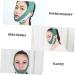 FRCOLOR Elastic 1pc Thin Face Belt Face Tape V Line Facial Lifting Face Shaper Belt Chin Cheek Slim Woman Anti Wrinkle Shaping Belt Mercerized Cloth 60X10.5X1cm Green - Buy Online on GoSupps.com