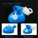 2000ML Men's Potty Pee Bottle Collector with 1.3M Hose Portable Reusable Male Urinal for Hospital Incontinence Elderly Travel Driving Camping White - Buy Online on GoSupps.com