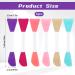 Buy Teaaha 6PCS Silicone Face Mask Brush Applicator Reusable Double-End Tool for Skincare Makeup & Beauty | Ideal for Creams Lotions Gels & Foundations in 6 Colors - Buy Online on GoSupps.com