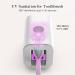 Ennva UVC Toothbrush Sanitizer Case - Rapid Sanitize, Rechargeable & Portable - Fits All Toothbrushes - Home and Travel Safety - Buy Online on GoSupps.com