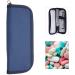 Diabetic Bag - Portable Insulin Cooler & Organizer for Diabetes | Travel Insulated Case in Navy Blue - Buy Online on GoSupps.com