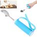 Eating Aid Spoon Portable Adaptive Aid Fork Non Slip 2 in 1 Spoon for People with Hand Cramps Deformed Fingers Trembling Fingers The Elderly - Buy Online on GoSupps.com
