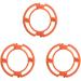 Shaver Head Blades Holder Plate for Razor Series 7000 & 9000 | RQ12 ABS 3PCS | Orange Blade Lock Rings | Fits Shaver Models - Buy Online on GoSupps.com