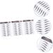 MUSISALY 3 Sheets Waterproof Eyebrow Stickers Waterproof Fake Eyebrows Sticker Eyebrows Transfer Stickers 21x15cm Black 2 - Buy Online on GoSupps.com