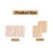 250 Wooden Wax Spatulas | Premium Hair Removal Applicators for Eyebrows & Body | Eco-Friendly Wooden Sticks for Smooth Skin - Buy Online on GoSupps.com