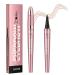GCVSE Eyebrow Pencil Microblading Eyebrow Pencil with 4 Micro-Fork Tips Long-Lasting Brow Waterproof Smudgeproof Brow Pen - Easy Creation of Natural Looking Defined Eyebrows (Light Brown) Yellow