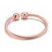 Elegant Magnetic Bracelet Copper Therapy Magnets Bangle for Arthritis Pain for Women Men Gifts for Father's Day (Rose Gold)