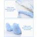 JiAmy Baby Winter Hooded Romper Snowsuit | Cartoon Cat Outfit | 3-6 Months Blue - Buy Online on GoSupps.com