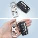 Exsun Carabiner Keychain Set with Bottle Opener - Gold & Silver | Key Chains for Men and Women - Buy Online on GoSupps.com
