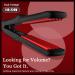 AXUF Professional Ceramic Crimper Hair Iron 1 Wide Plates, Fast Heating, 5 Temp Settings - Black/Red - Buy Online on GoSupps.com