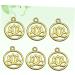 VILLCASE 200 Pcs Charms Lotus Flower Crafts Making Hat Base for Making Hats Flower Charms Lotus Charm Side Release Buckle Buddha Charms for Lotus Bracelet Charms Yoga Charms Pendant Jewelry - Buy Online on GoSupps.com