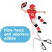 Rugby Ball Dessert Cupcake Topper Super Bowl Touchdown Sport Game Day Theme Decor Supplies Men Boys Happy Birthday Party Decorations set 18pcs Glitter - Buy Online on GoSupps.com