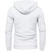 Hanxiulin Men's Jogging Suit - Cotton Fitness Clothing Sports Sweatshirt & Pants - XL White Training Outfit - Buy Online on GoSupps.com
