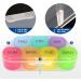 NatureTouch Weekly Pill Organizer - BPA Free 7 Day Medicine Organizer for Pills Vitamins & Supplements | Portable Rainbow Container - Buy Online on GoSupps.com