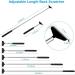 2 Pack Portable Extendable Back Scratcher - Stainless Steel Telescopic Tool with Carrying Bag (Black) | International Shipping - Buy Online on GoSupps.com