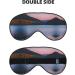 SSIMOO Lake Under Sunset Print Eye Mask | Double-Sided Soft & Light Blocking for Better Sleep Quality - Buy Online on GoSupps.com