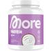 More Nutrition Total Protein Powder with Whey and Casein with Amino Acids and Lactase Management and Muscle Building - Raspberry - 21.16 Oz