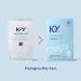 K-Y Liquibeads Vaginal Moisturizer - Silicone-Based Formula - Safe with Condoms - 6 Ovules & Applicators (Pack of 2) - 6 Count - Buy Online on GoSupps.com