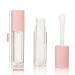 Cosidea 24 pcs 5ml Brush Lip Gloss Tubes - Clear with Pink Caps | Large Cosmetic Packaging Containers - Buy Online on GoSupps.com