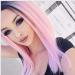 BGHJUE Pink Straight Lace Front Wig - Premium Human Hair for Black Women | Pre Plucked Brazilian Remy Wig - Buy Online on GoSupps.com
