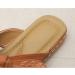 Comfy Breathable PU Leather Bow Flat Heel Flip Flops for Women - Summer Clip Toe Slippers for Big Toe Foot Correction - Size 7 Brown - Buy Online on GoSupps.com