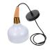 Hemobllo Chandelier Lamp Shade Home Decor Astetic Room Decor Decorative Ceiling Light Dining Table Household White 15X22CM