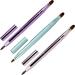 Retractable Dual-End Lip Brush with Cap - Portable Lipstick & Concealer Makeup Tool for Lip Contouring - Perfect Christmas Gift (Green) - Buy Online on GoSupps.com