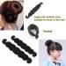 19pcs Girls Donut Hair Bun Maker Set with Bobby Pins - Women Hair Bun Kit for Ponytail Styling - Buy Online on GoSupps.com
