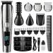 Hair Clippers for Men 6 in 1 Multi Grooming Kit for Men Rechargeable Beard Shaver Cordless Trimmer Hairs Cutting Clippers Body Ear Nose Hair Groomer One Color