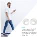 Buy 2 Pairs Heel Pad Insoles for Men - Arch Support Shoe Insoles for Work Boots & Plantar Fasciitis Relief - Buy Online on GoSupps.com