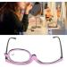 Magnifying Eye Make Up Glasses Cosmetic Eye Glasses with Case Flip Down Cosmetic Reading Glasses Spectacles for Women (+3.00) - Buy Online on GoSupps.com