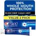 Crest Pro-Health Advanced Deep Clean Mint Toothpaste 2 Count (Pack of 1) - Buy Online on GoSupps.com