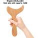 Wooden Gua Sha Scraping Massage Tool - Ergonomic Massage Board for Muscle Relaxation & Fatigue Relief - Ideal for Men & Women - Buy Online on GoSupps.com