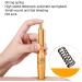 Aluminum Alloy Blood Lancet Pen for Glucose Monitoring - Home & Salon Use, Gold - Buy Online on GoSupps.com