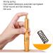 Blood Lancet Pen Blood Sampling Pen Home Beauty Salon Aluminum Alloy Lancing Device for Blood Glucose Monitoring(Gold) - Buy Online on GoSupps.com