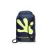 geckobrands Drawstring Waterproof Backpack - Lightweight Travel Dry Bag for Hiking and Light Water Activities Navy/Neon Green
