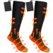 Heated Socks for Men, Heated Socks Women - Rechargeable Electric Heated Socks with 2022 Upgraded Battery for 8 Hours Heating time